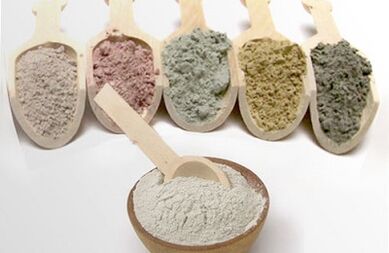 Glina hrane za plemenje parazitov iz telesa